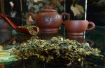 China Grüner Tee For Shoou Gan Liuh Cha  (Grüner Tee mit Bergamotte') - 佛手柑茶